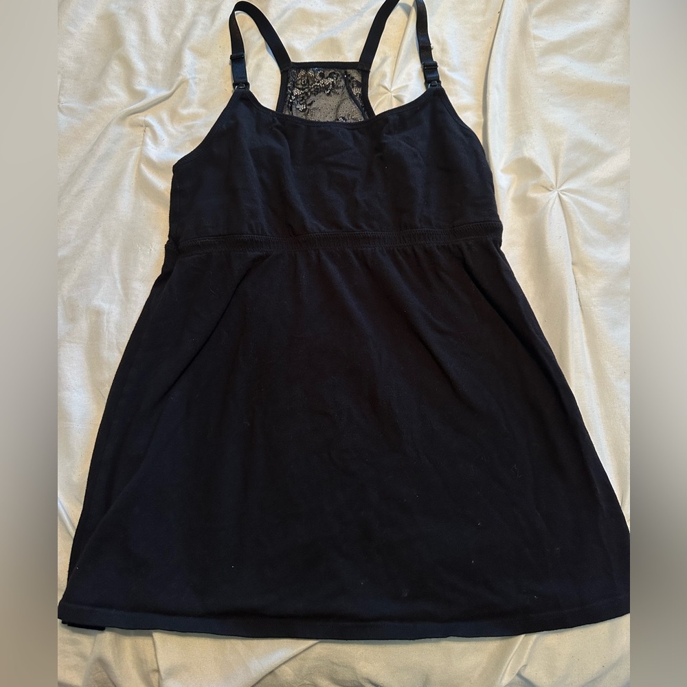 Black nursing cami